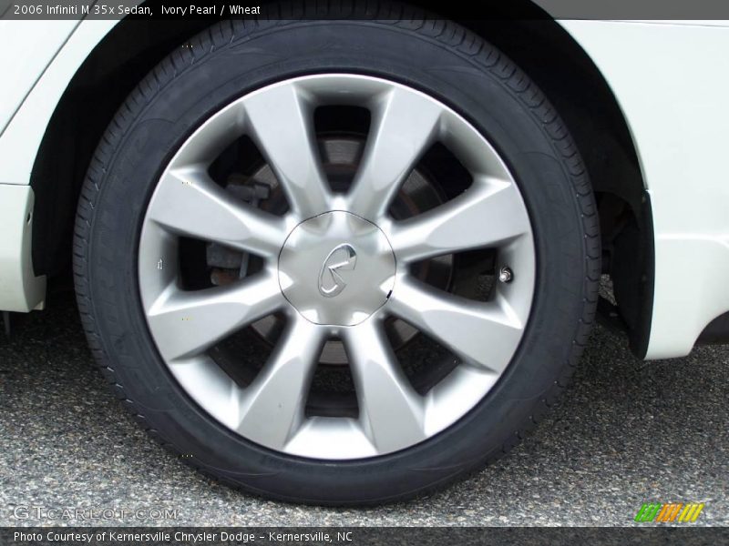 Ivory Pearl / Wheat 2006 Infiniti M 35x Sedan