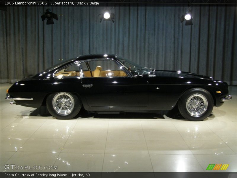 Black / Beige 1966 Lamborghini 350GT Superleggera