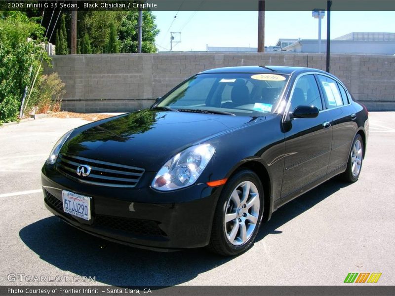 Black Obsidian / Graphite 2006 Infiniti G 35 Sedan