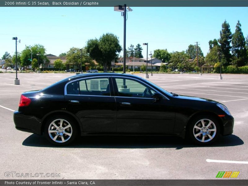 Black Obsidian / Graphite 2006 Infiniti G 35 Sedan