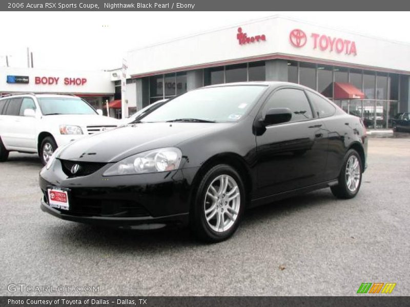 Nighthawk Black Pearl / Ebony 2006 Acura RSX Sports Coupe