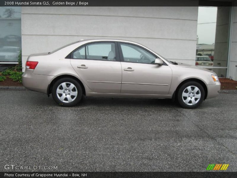 Golden Beige / Beige 2008 Hyundai Sonata GLS