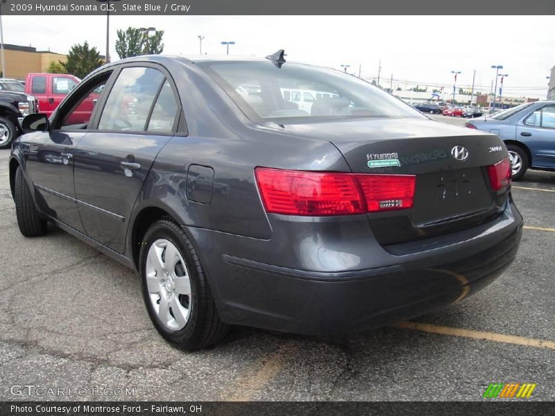 Slate Blue / Gray 2009 Hyundai Sonata GLS