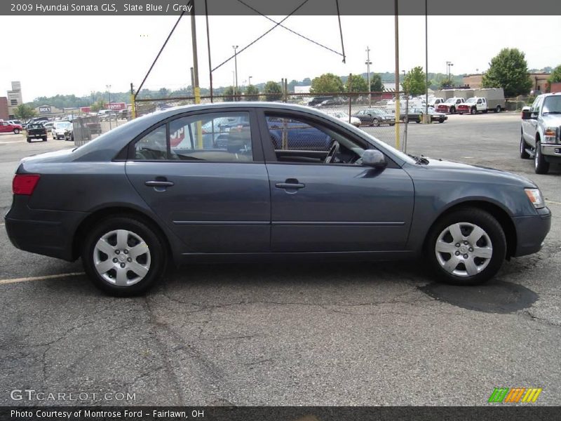 Slate Blue / Gray 2009 Hyundai Sonata GLS