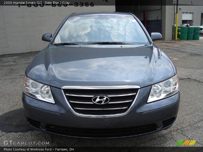 Slate Blue / Gray 2009 Hyundai Sonata GLS