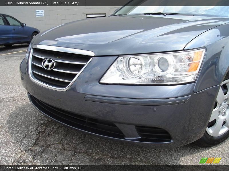 Slate Blue / Gray 2009 Hyundai Sonata GLS