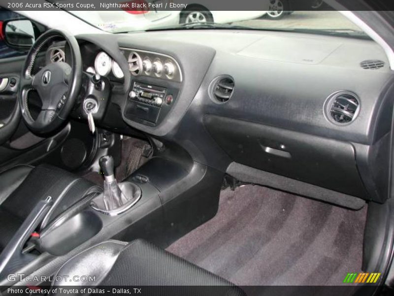 Nighthawk Black Pearl / Ebony 2006 Acura RSX Sports Coupe