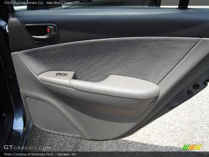 Slate Blue / Gray 2009 Hyundai Sonata GLS