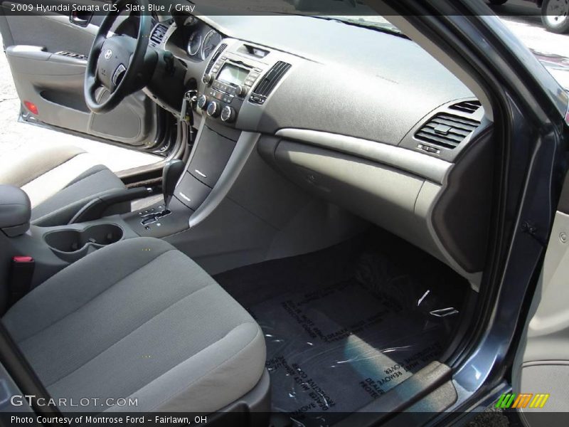 Slate Blue / Gray 2009 Hyundai Sonata GLS