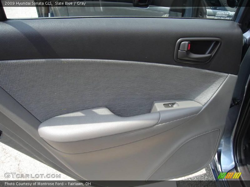 Slate Blue / Gray 2009 Hyundai Sonata GLS