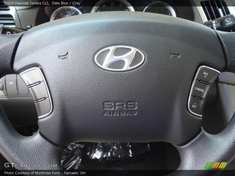 Slate Blue / Gray 2009 Hyundai Sonata GLS