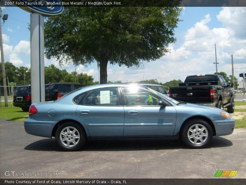 Windveil Blue Metallic / Medium/Dark Flint 2007 Ford Taurus SE