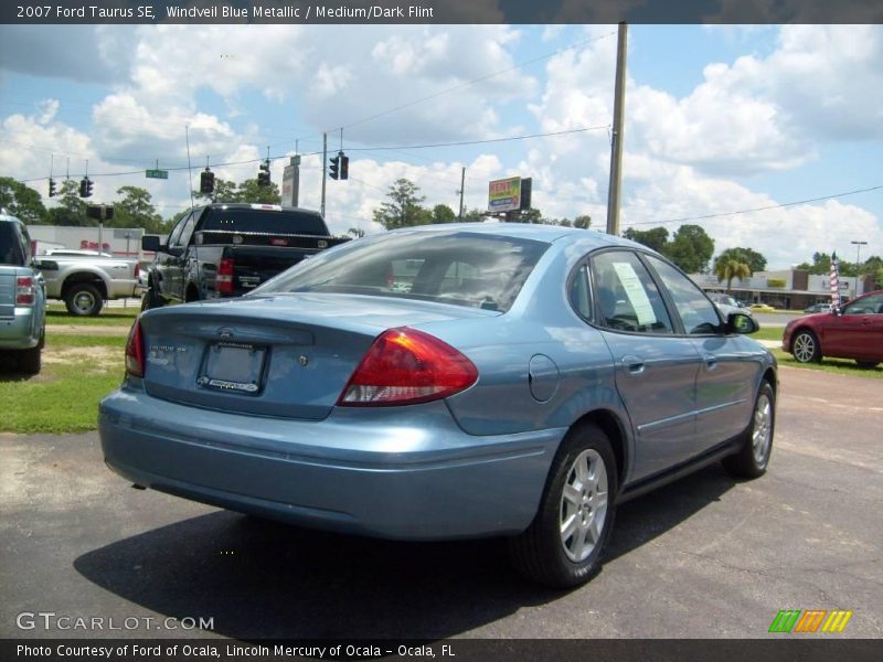 Windveil Blue Metallic / Medium/Dark Flint 2007 Ford Taurus SE