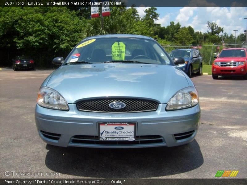 Windveil Blue Metallic / Medium/Dark Flint 2007 Ford Taurus SE