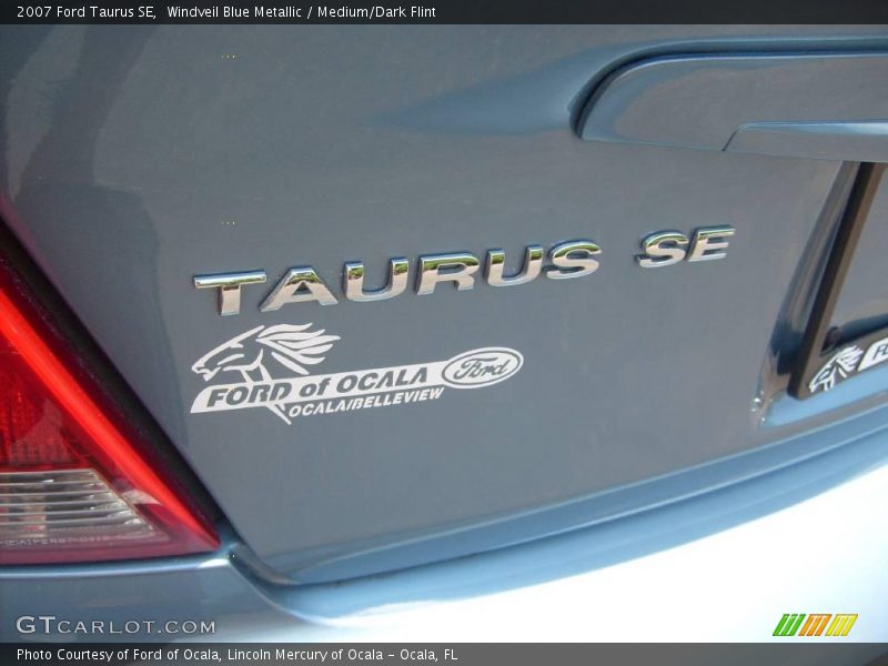 Windveil Blue Metallic / Medium/Dark Flint 2007 Ford Taurus SE