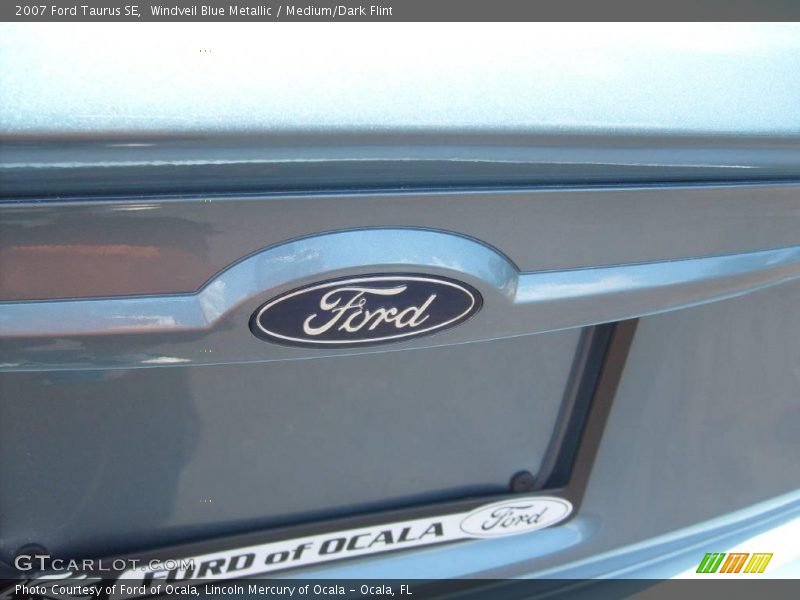 Windveil Blue Metallic / Medium/Dark Flint 2007 Ford Taurus SE