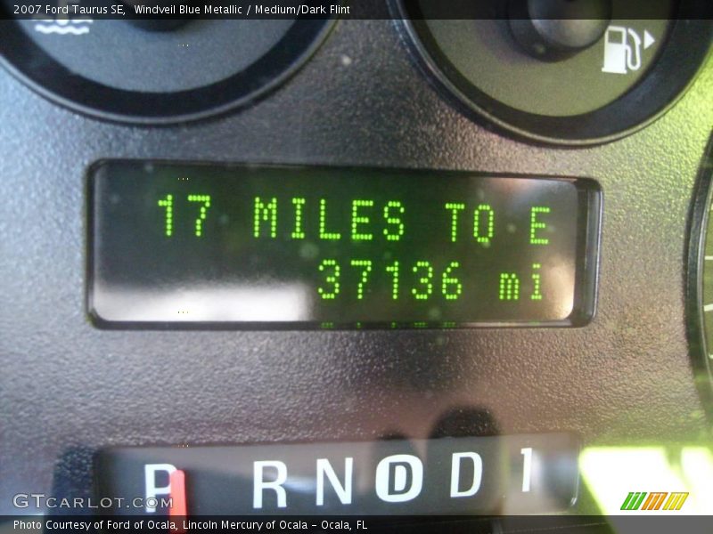 Windveil Blue Metallic / Medium/Dark Flint 2007 Ford Taurus SE