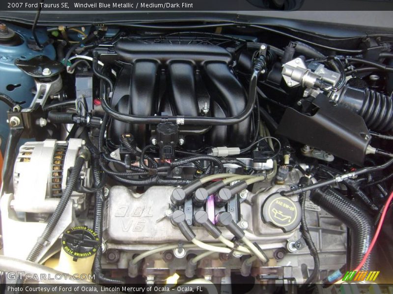 Windveil Blue Metallic / Medium/Dark Flint 2007 Ford Taurus SE