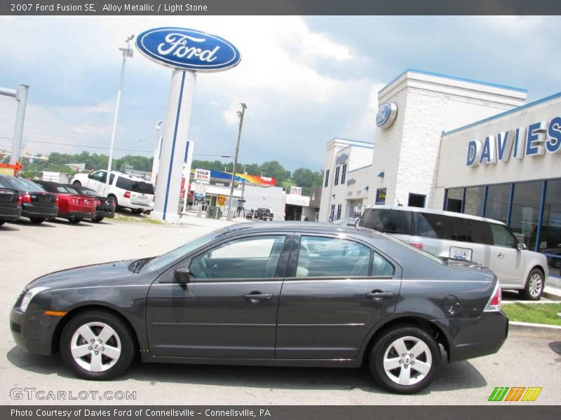 Alloy Metallic / Light Stone 2007 Ford Fusion SE