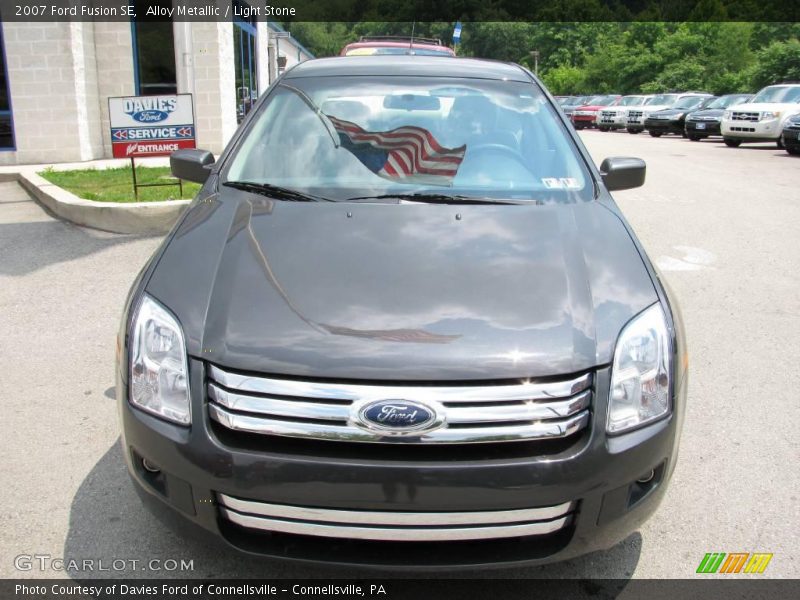 Alloy Metallic / Light Stone 2007 Ford Fusion SE