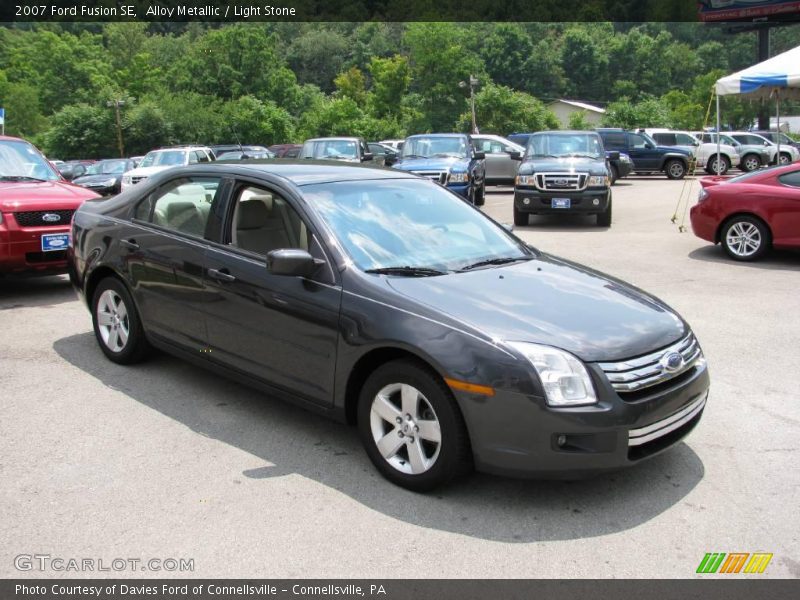 Alloy Metallic / Light Stone 2007 Ford Fusion SE