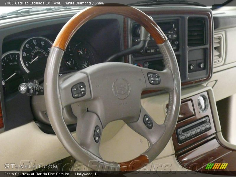 White Diamond / Shale 2003 Cadillac Escalade EXT AWD