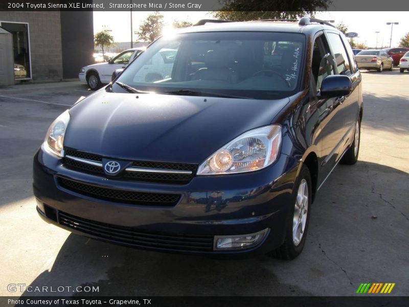 Stratosphere Mica / Stone Gray 2004 Toyota Sienna XLE Limited