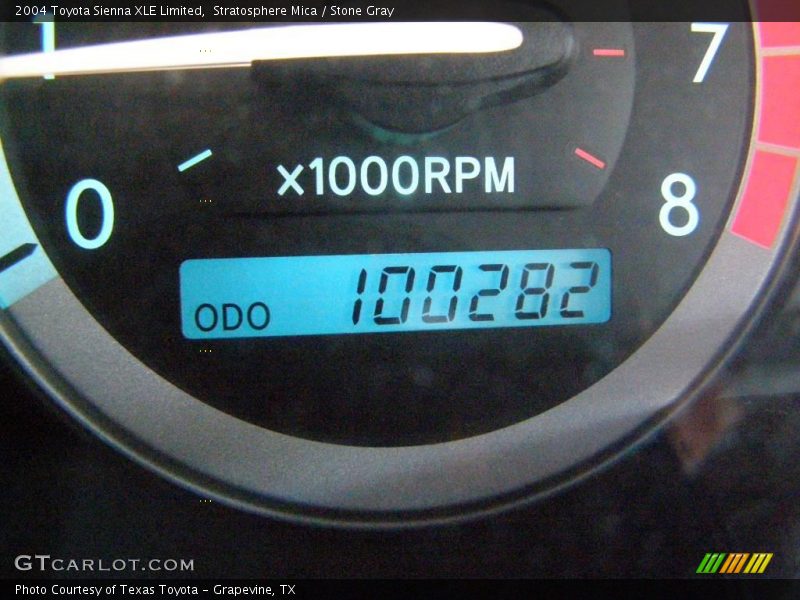 Stratosphere Mica / Stone Gray 2004 Toyota Sienna XLE Limited