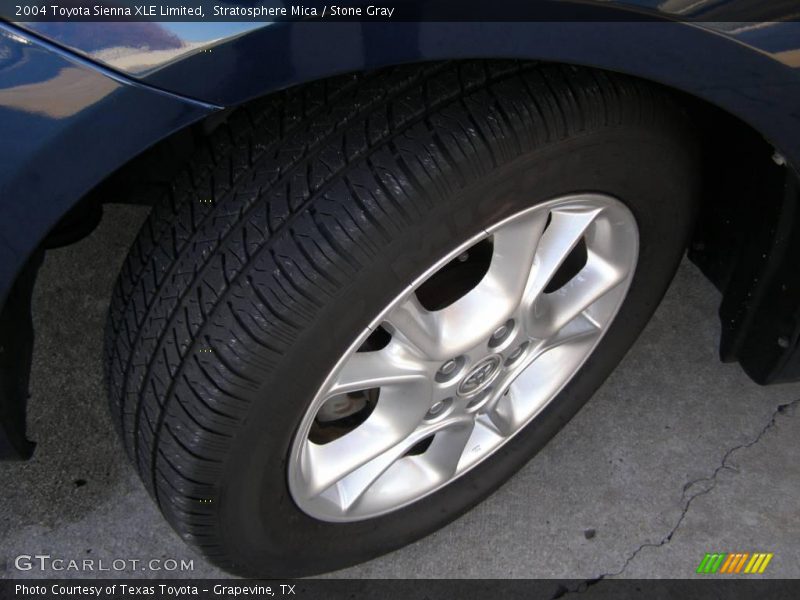Stratosphere Mica / Stone Gray 2004 Toyota Sienna XLE Limited