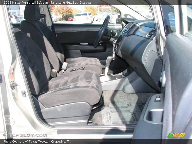 Sandstone Metallic / Charcoal 2008 Nissan Versa 1.8 S Sedan