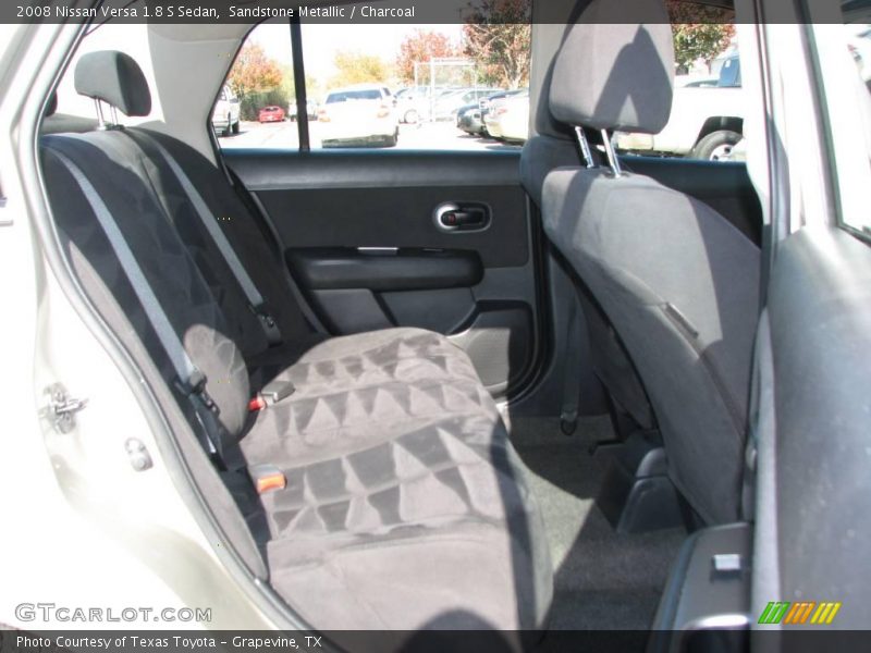 Sandstone Metallic / Charcoal 2008 Nissan Versa 1.8 S Sedan