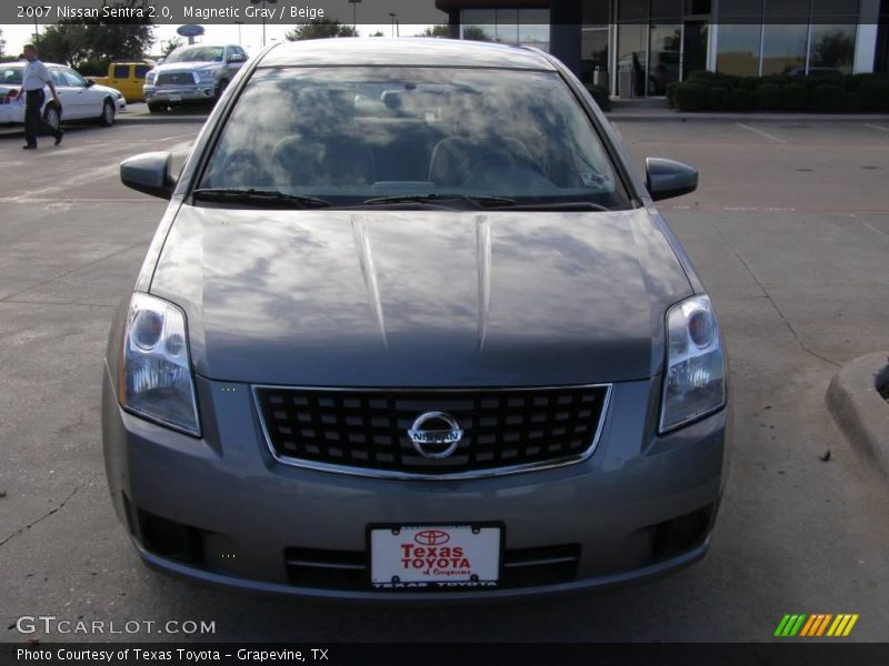 Magnetic Gray / Beige 2007 Nissan Sentra 2.0