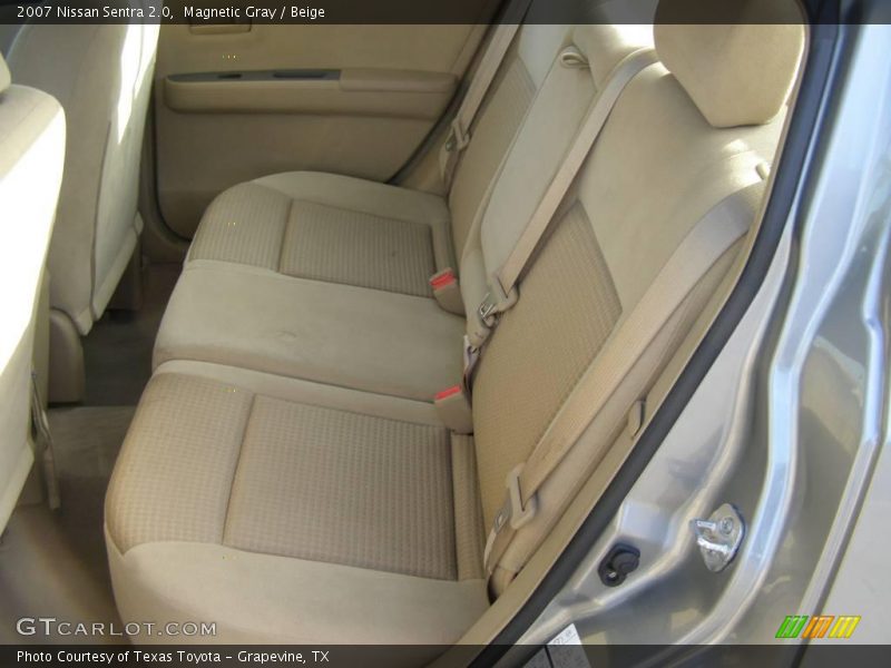Magnetic Gray / Beige 2007 Nissan Sentra 2.0