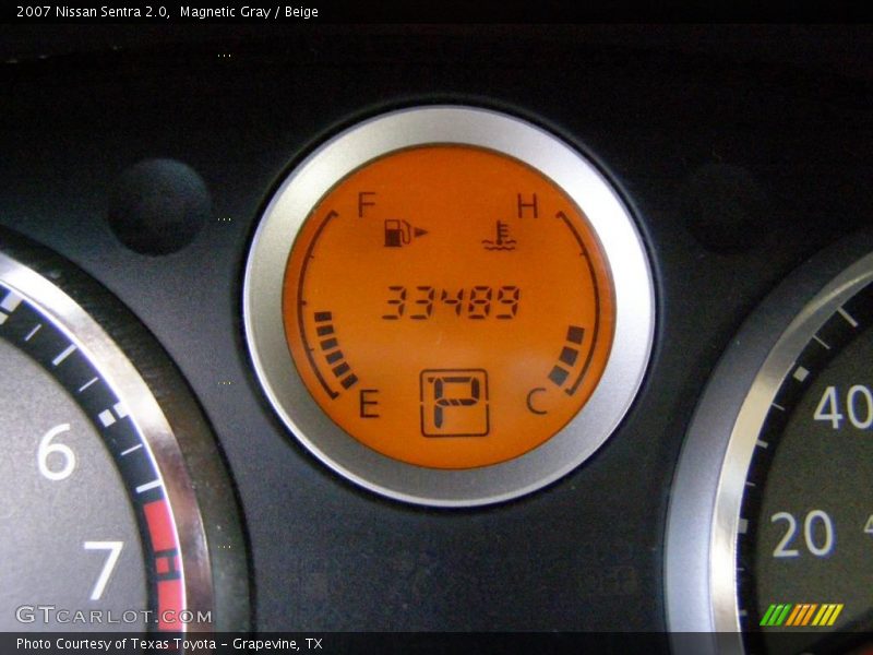 Magnetic Gray / Beige 2007 Nissan Sentra 2.0