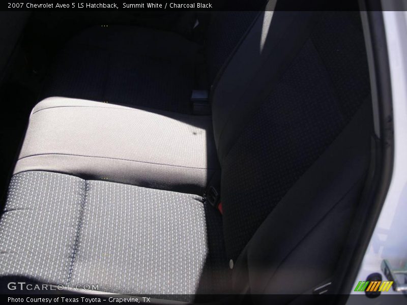 Summit White / Charcoal Black 2007 Chevrolet Aveo 5 LS Hatchback