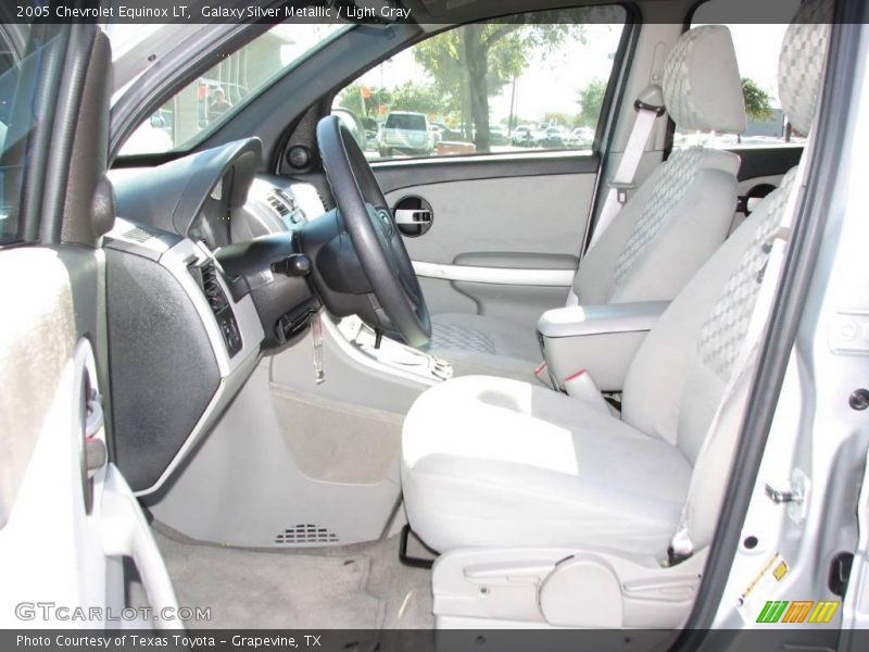 Galaxy Silver Metallic / Light Gray 2005 Chevrolet Equinox LT