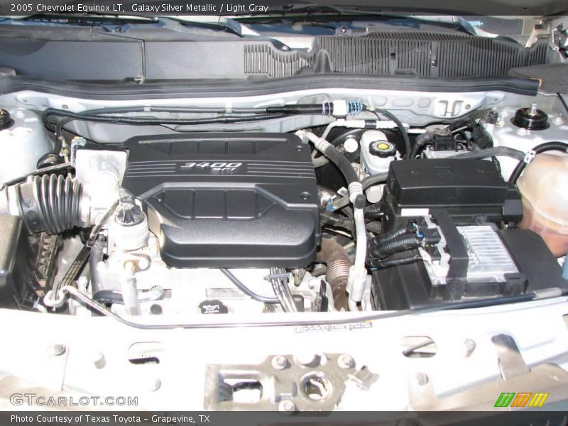 Galaxy Silver Metallic / Light Gray 2005 Chevrolet Equinox LT