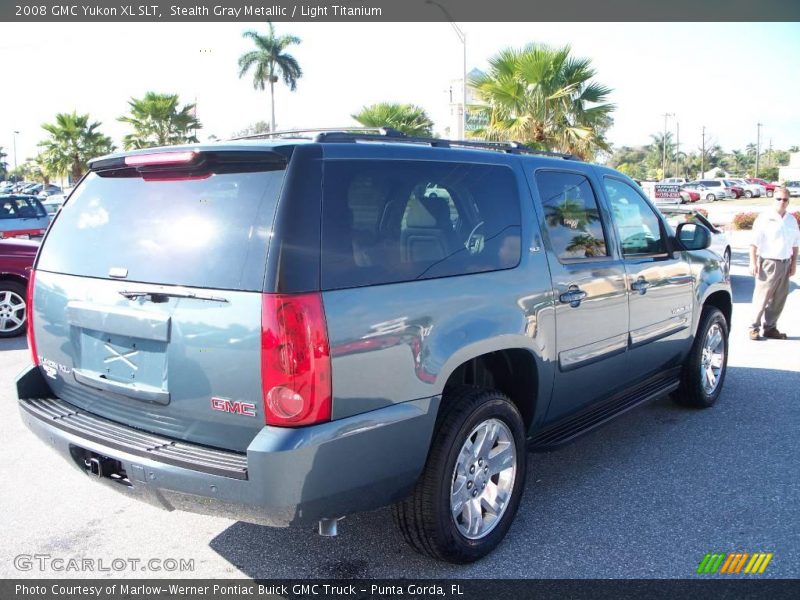 Stealth Gray Metallic / Light Titanium 2008 GMC Yukon XL SLT