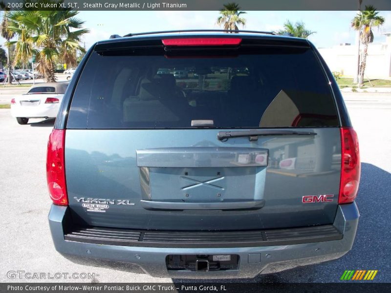 Stealth Gray Metallic / Light Titanium 2008 GMC Yukon XL SLT