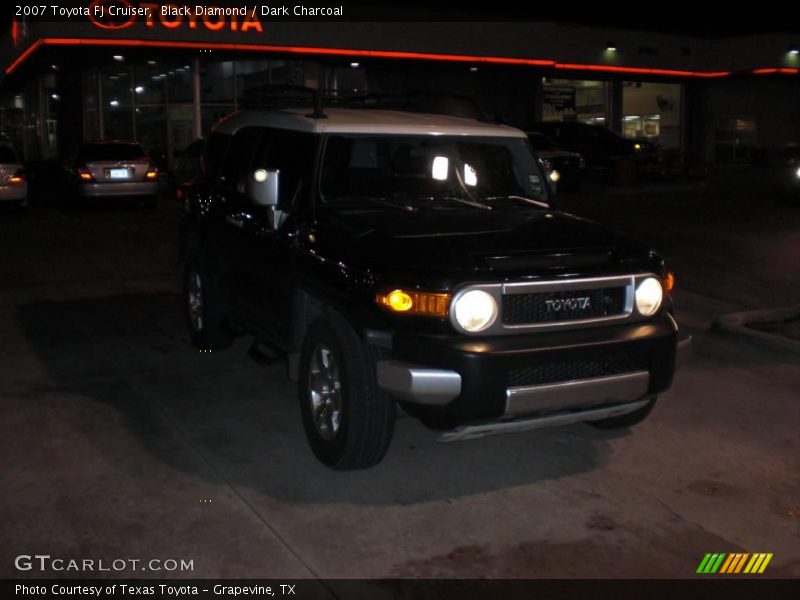 Black Diamond / Dark Charcoal 2007 Toyota FJ Cruiser