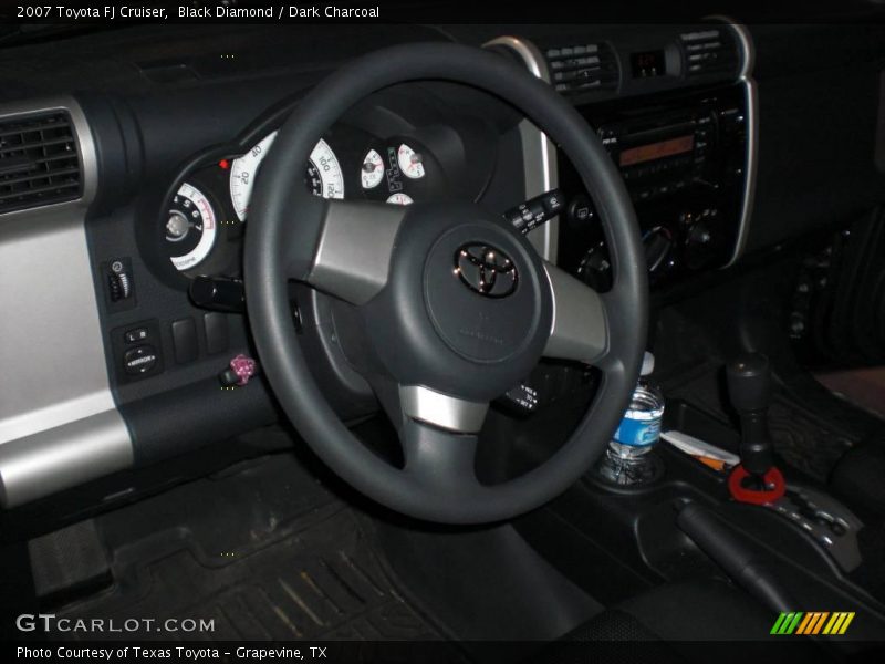 Black Diamond / Dark Charcoal 2007 Toyota FJ Cruiser