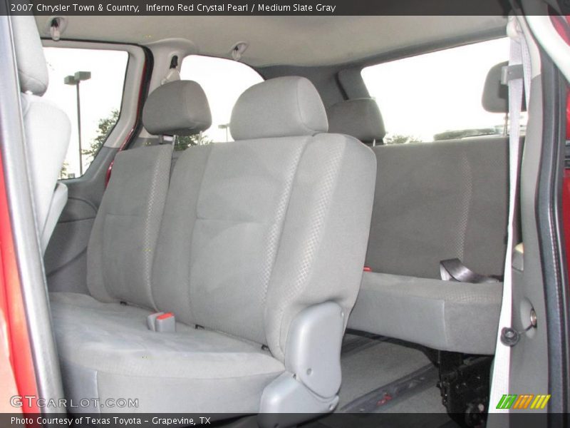 Inferno Red Crystal Pearl / Medium Slate Gray 2007 Chrysler Town & Country