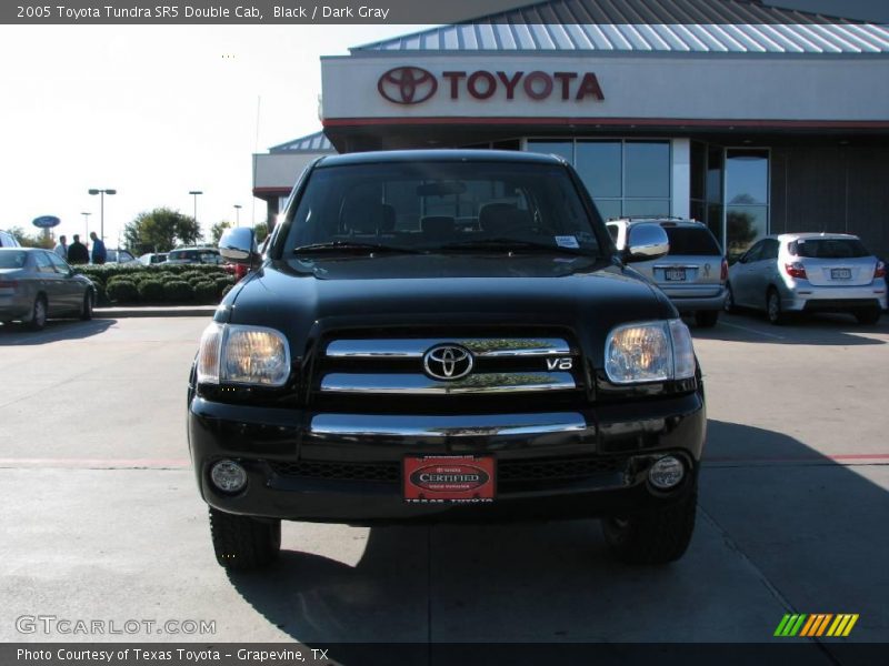 Black / Dark Gray 2005 Toyota Tundra SR5 Double Cab