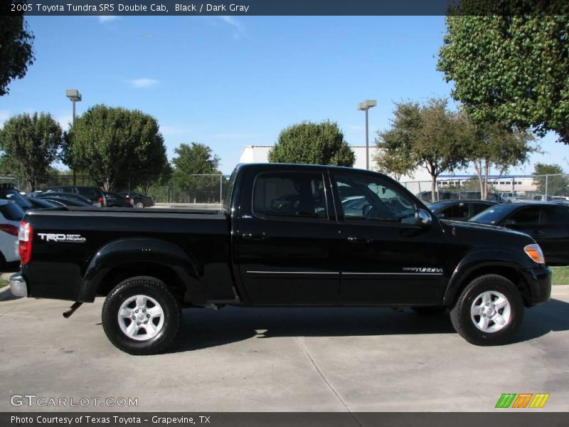 Black / Dark Gray 2005 Toyota Tundra SR5 Double Cab