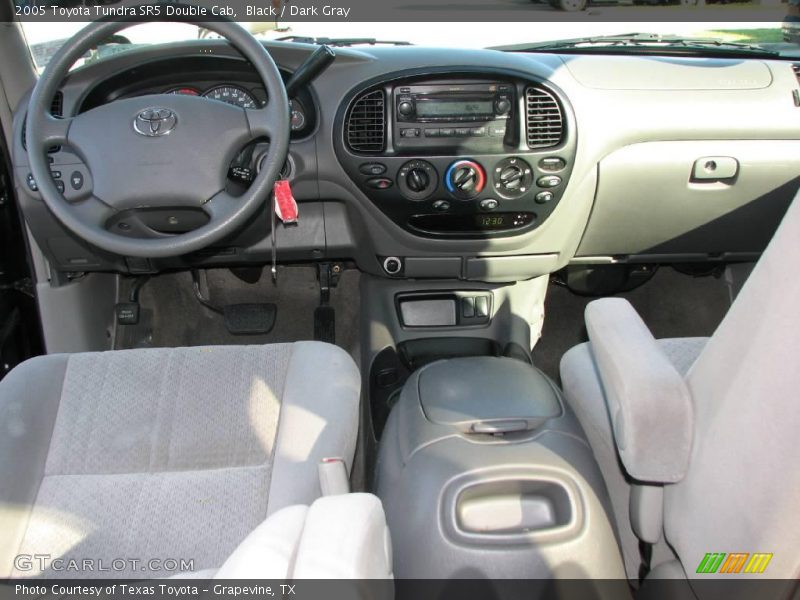 Black / Dark Gray 2005 Toyota Tundra SR5 Double Cab