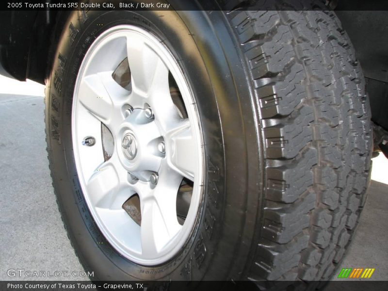 Black / Dark Gray 2005 Toyota Tundra SR5 Double Cab