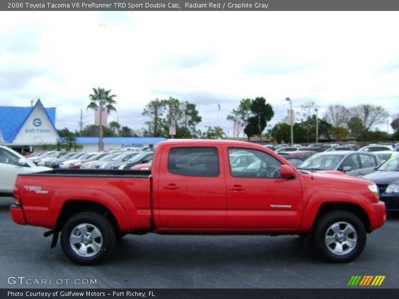 Radiant Red / Graphite Gray 2006 Toyota Tacoma V6 PreRunner TRD Sport Double Cab