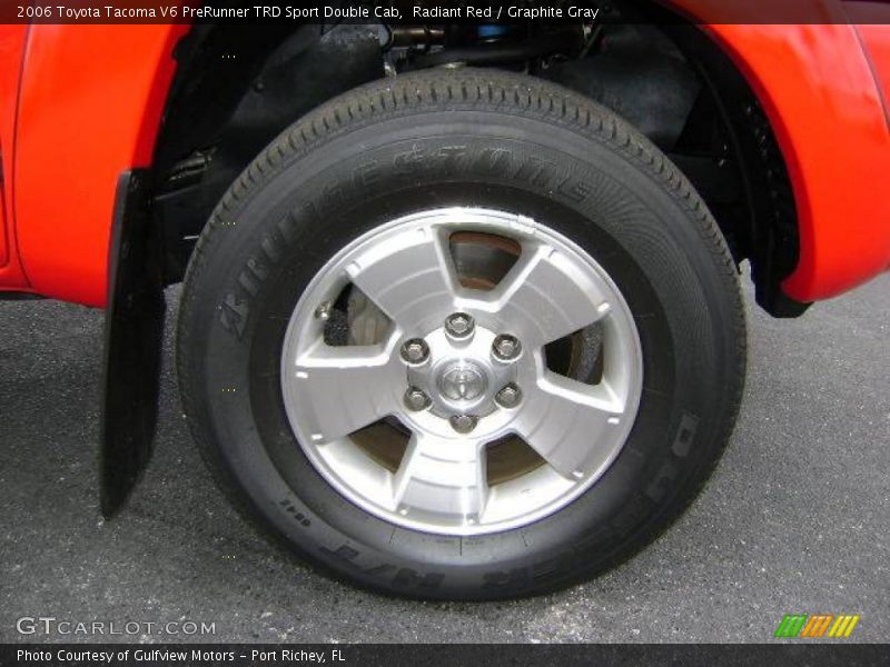 Radiant Red / Graphite Gray 2006 Toyota Tacoma V6 PreRunner TRD Sport Double Cab