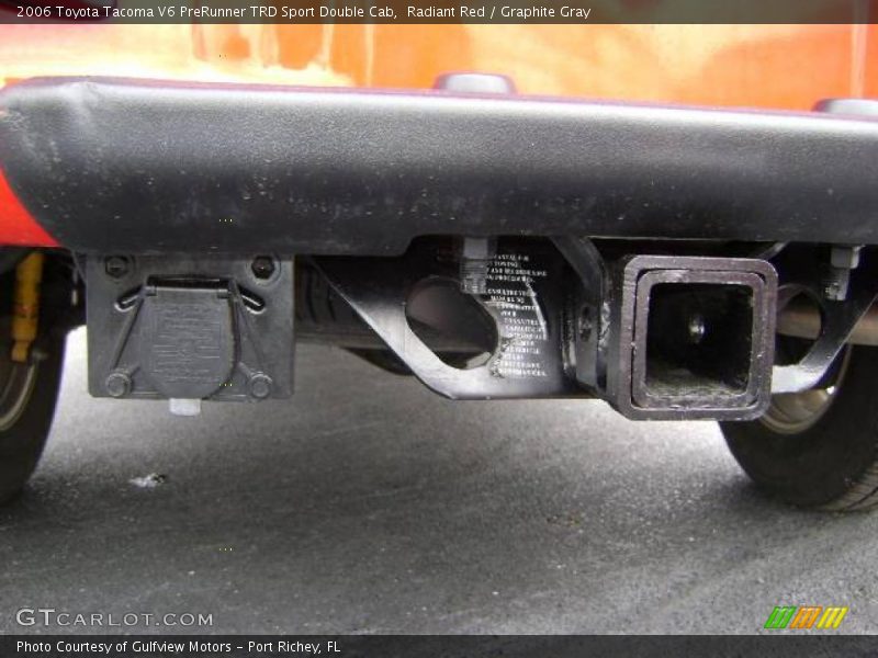 Radiant Red / Graphite Gray 2006 Toyota Tacoma V6 PreRunner TRD Sport Double Cab