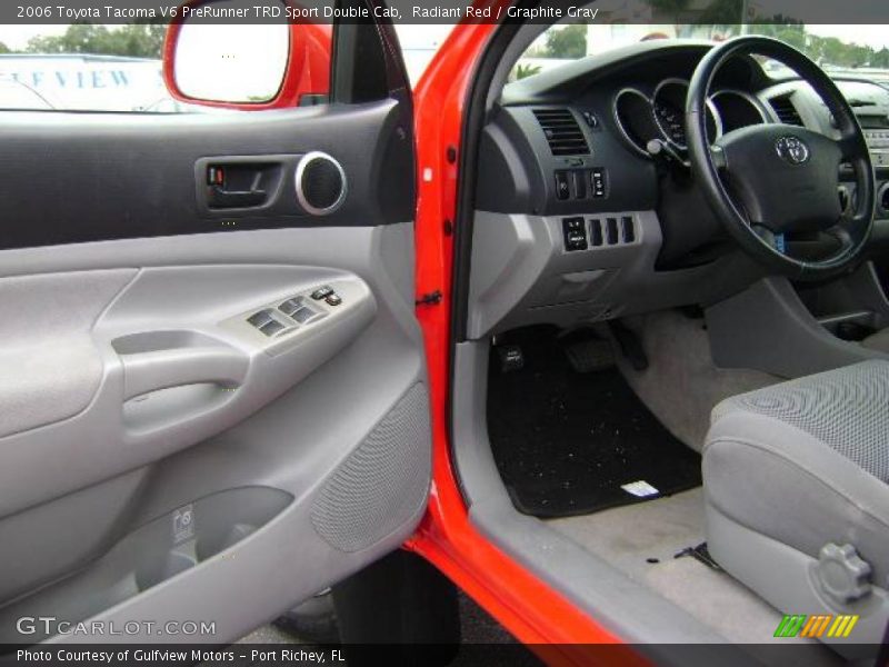 Radiant Red / Graphite Gray 2006 Toyota Tacoma V6 PreRunner TRD Sport Double Cab